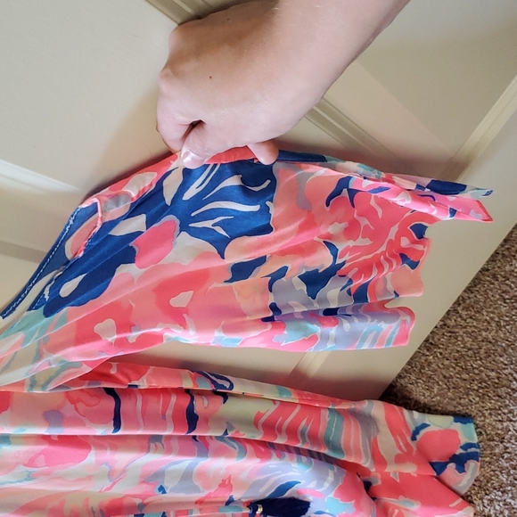 Lilly Pulitzer Playa Hermosa dress with cutout sleeves, size XXS - Picture 3 of 4